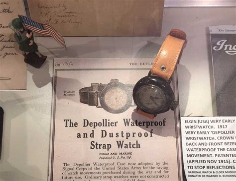 What Ever Happened to DEPOLLIER and his Waterproof Wrist Watch 